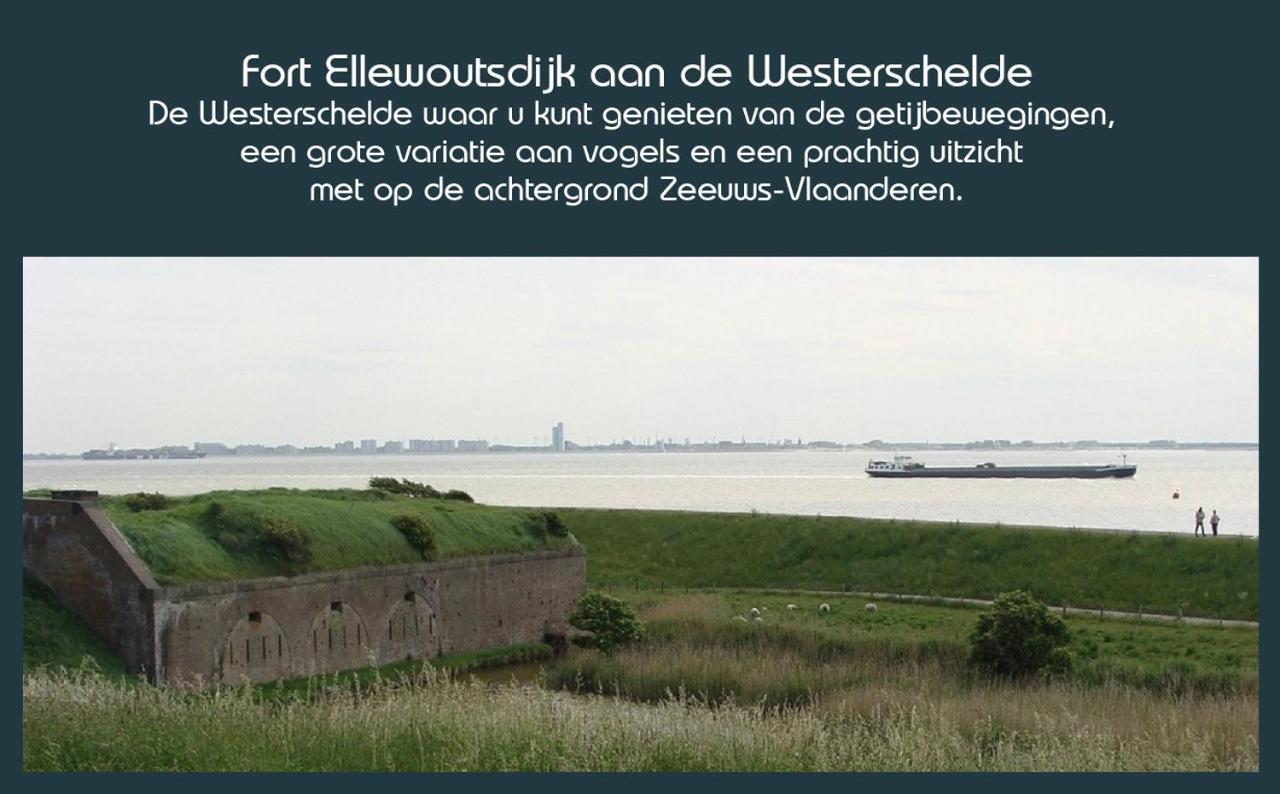 Vakantiewoning Deltahof Ellewoutsdijk Dış mekan fotoğraf